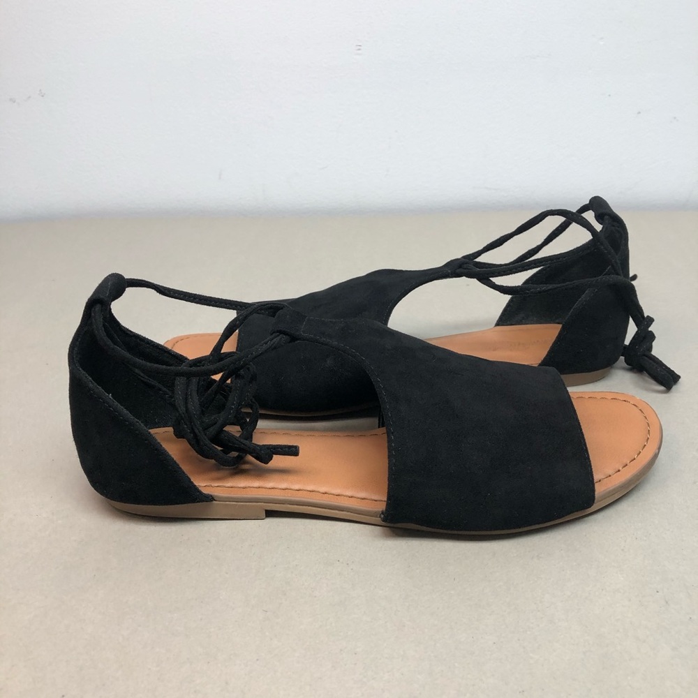 Universal Thread Aileen Lace Up Slide Sandals 7
